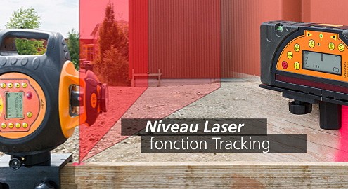 Niveau laser fonction Tracking