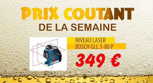 gll 3-80 bosch prix coutant