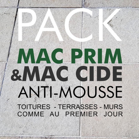 Anti Mousse Professionnel MAC PRIM + MAC CIDE