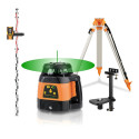 FLG 245HV Green laser rotatif Geo Fennel + Trépied + mire
