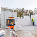 Niveau laser chantier