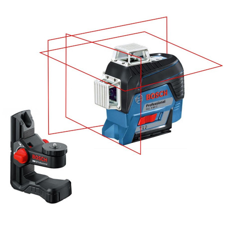 Pack GLL 3-80 C + BM 1 - Laser croix Bosch