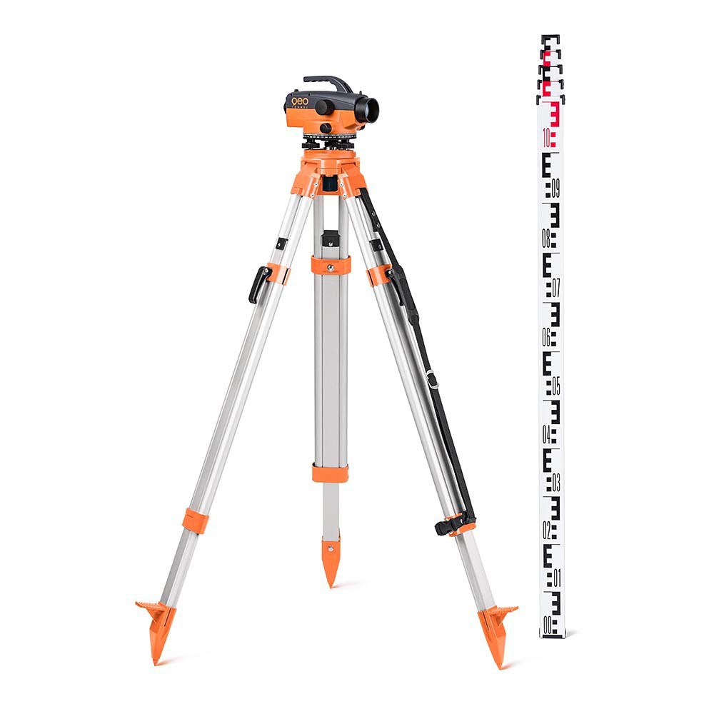 GFN 1 PACK Niveau de chantier 32X trepied mire