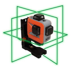 WEIWAN 3 Couleurs Niveau Laser 4 x 360° Vert, Professionnel Laser Niveau  Automatique, Autonivellement et Mode Pulsé Extérieur, 2 Batterie, Jusqu'à  24 heures, Intérieur Extérieur, 4xplus lumineux : : Bricolage