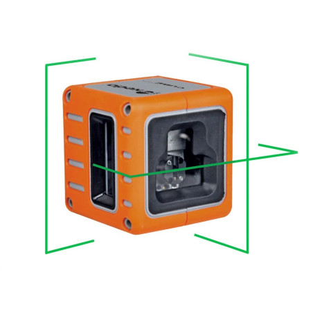 Laser ligne + croix Nedo CUBE green