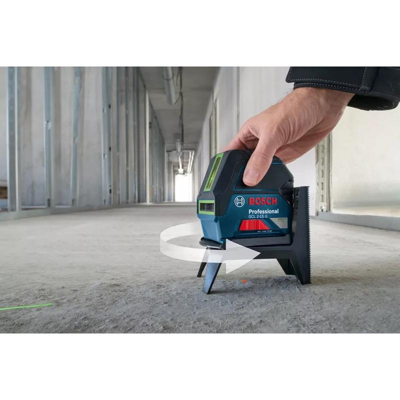 GCL 2-15 G Bosch - Niveau laser VERT point + ligne
