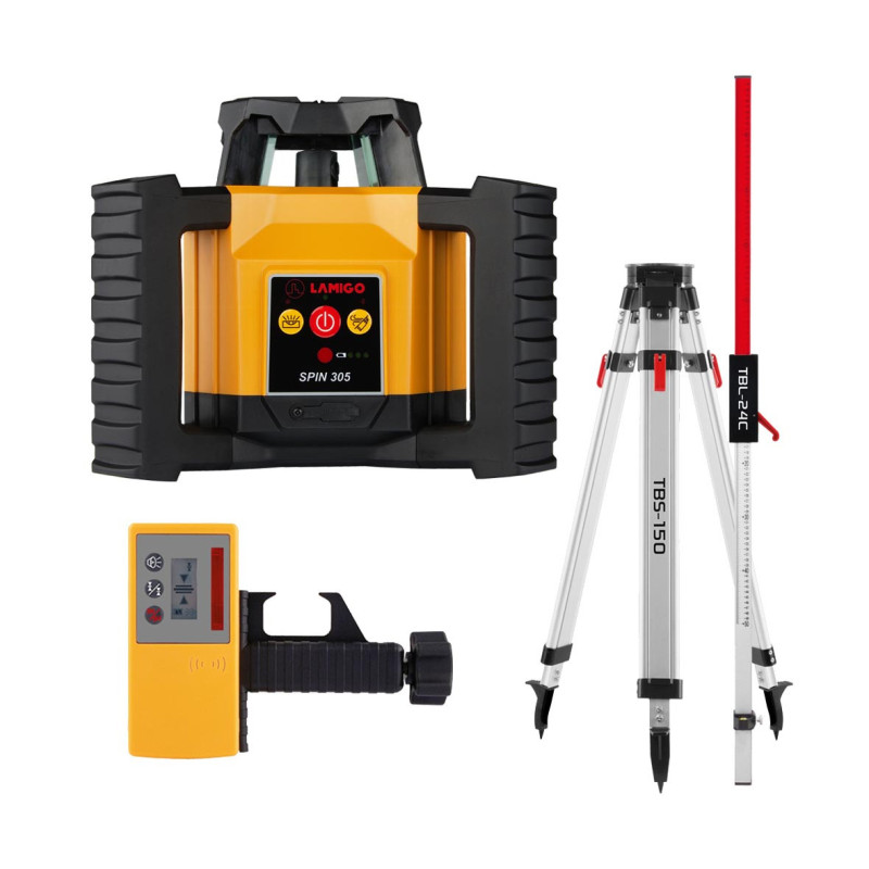 SPIN 205 Pack Laser rotatif Lamigo