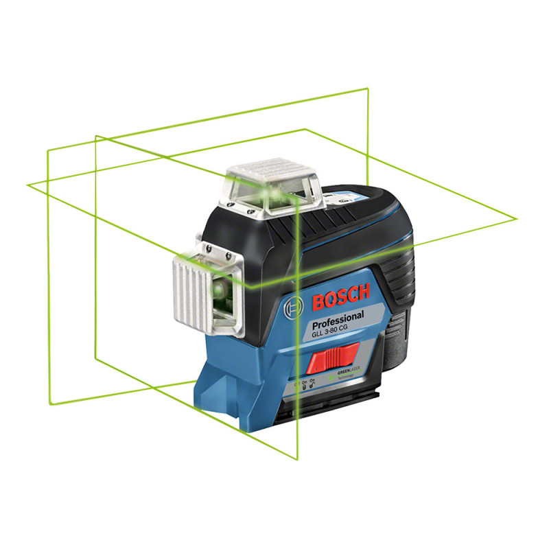 GLL 3-80 CG niveau Laser Bosch vert 360