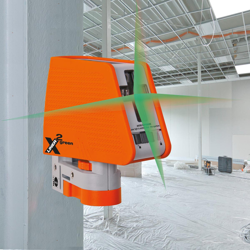 Nedo X-Liner 2 Green : laser croix vert professionnel
