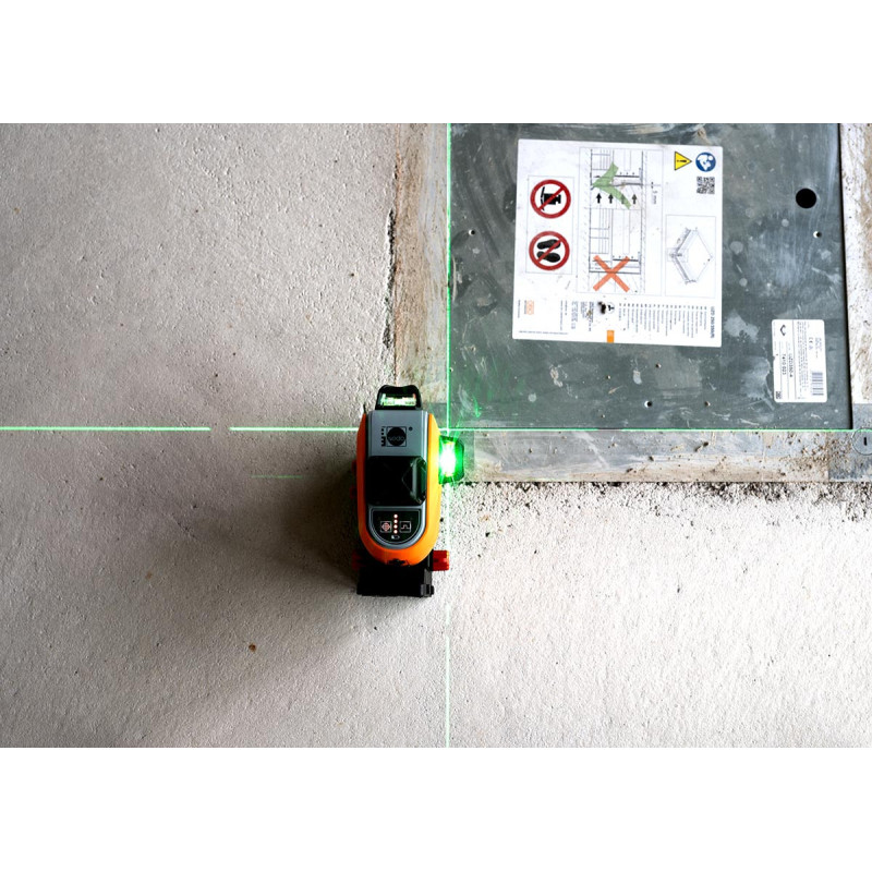 Nedo X-Liner 3D Green : niveau laser 360° vert professionnel