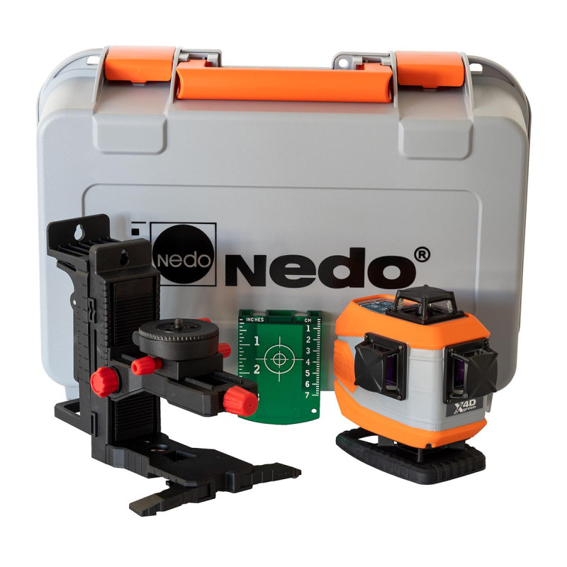Nedo X-Liner 4D green - Laser 360° vert professionnel