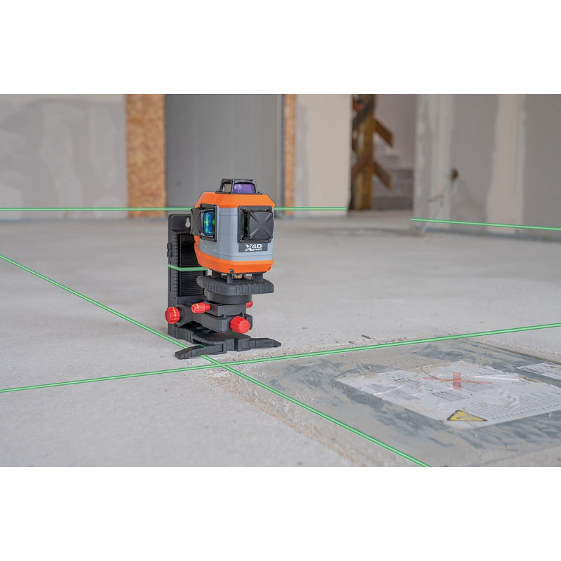 Nedo X-Liner 4D green - Laser 360° vert professionnel