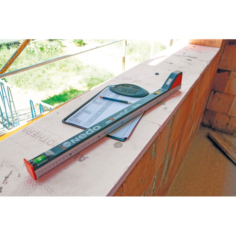 Canne mesureuse Nedo mEssfix2 3 mètres
