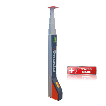 Pige de mesure télescopique 1 m Nedo mEssfix 2 – canne mesure compacte