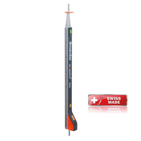 Pige de mesure avec pointe 3m mEssfix2 – canne de mesure volet roulant