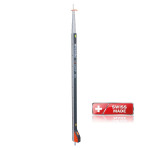 Pige de mesure télescopique 5 m avec pointe mEssfix2 Nedo