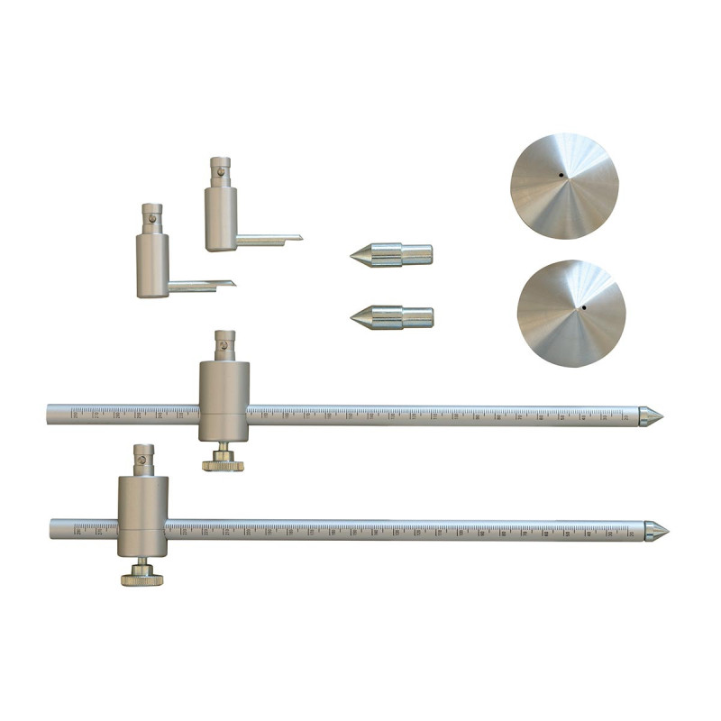 Pige de mesure carrosserie 2 m Auto-mEssfix2 Nedo – canne télescopique