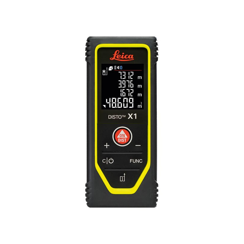 Télémètre laser Leica DISTO X1 – Mètre laser robuste IP65