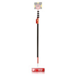 Pige de mesure télescopique porte prisme 5 m Nedo