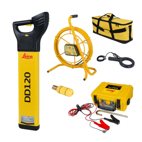 Leica DD120 Détecteur de cable electrique - Pack complet