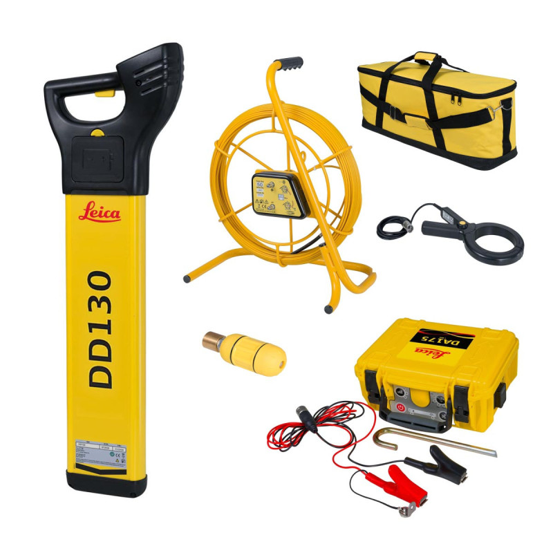 PACK Leica DD130 Détecteur de cable electrique Pack complet