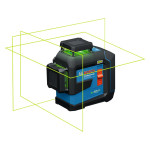 Laser 360 vert Bosch GLL 80-33G – niveau laser 3 plans 360°