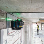 Laser 360 vert Bosch GLL 80-33G – niveau laser 3 plans 360°