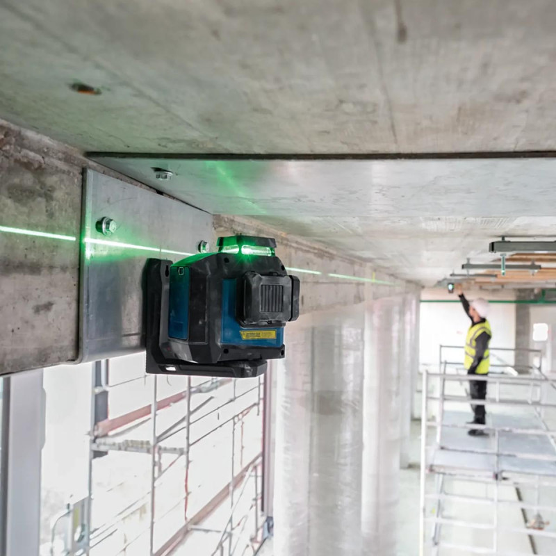 Laser 360 vert Bosch GLL 80-33G – niveau laser 3 plans 360°