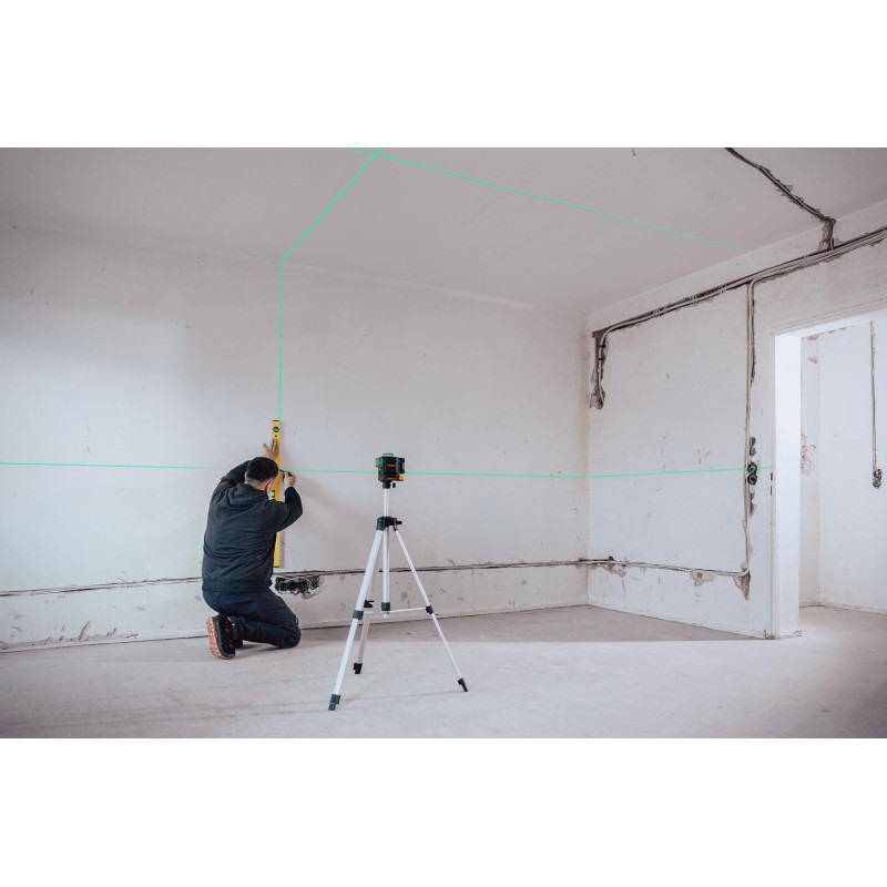 Laser multilignes axeo 3D - Laser ligne vert 3 x 360°