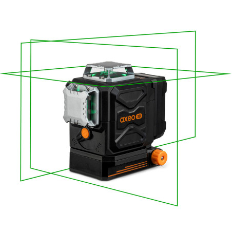 Laser multilignes axeo 3D - Laser ligne vert 3 x 360°