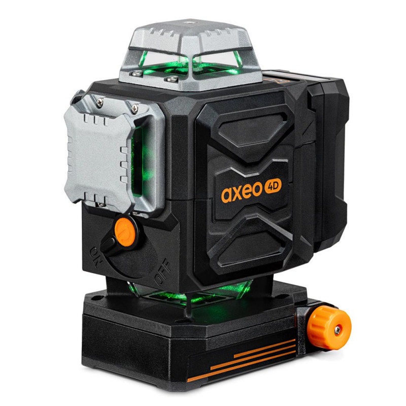 Axeo 4D Geo Fennel - Niveau laser vert 4D 4 x 360°