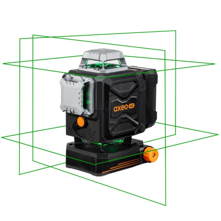 Axeo 4D Geo Fennel - Niveau laser vert 4D 4 x 360°