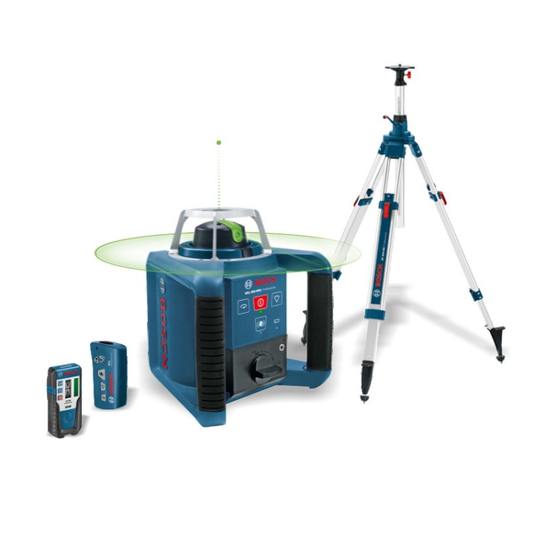 Bosch Professional Pack Laser Rotatif Extérieur GRL 300 HV avec Trepied et  Mire 061599405U : : Bricolage
