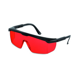 Lunettes de visualisation laser rouges