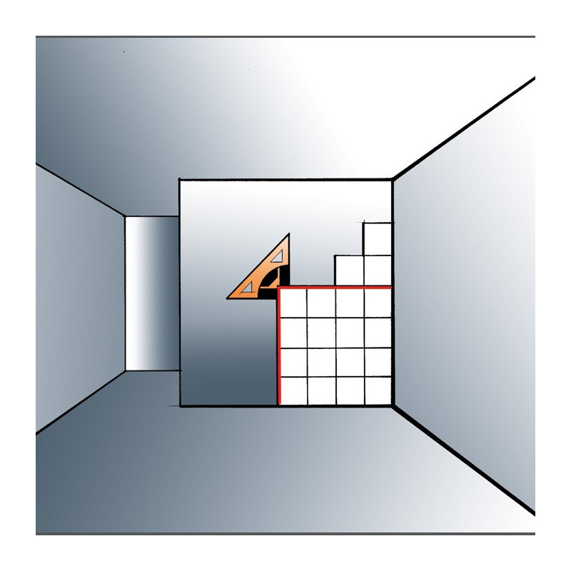 Square Liner II Geo Fennel laser carreleur