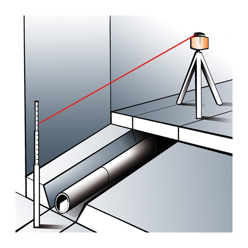 FL 110HA Geo Fennel - Laser rotatif horizontal