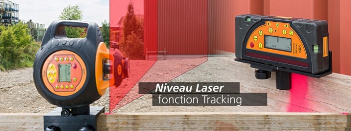 Niveau laser fonction Tracking