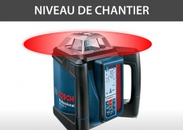 niveau laser de chantier