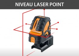 Niveau laser point comparatif