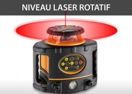 Niveau laser rotatif