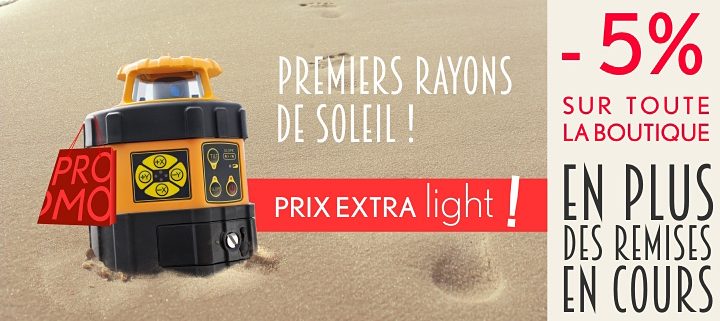 Niveau laser promo