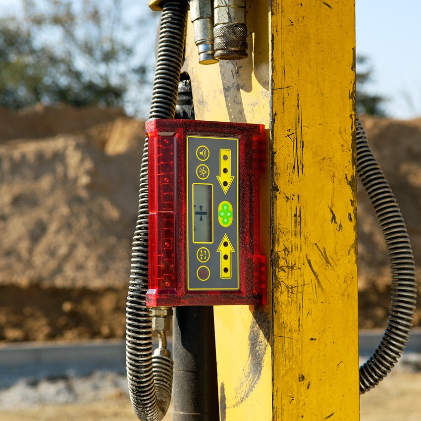Récepteur Laser Pour Pelleteuse FDR 360 - Neuf Avec Boîtier, Antichoc Et Magnétique